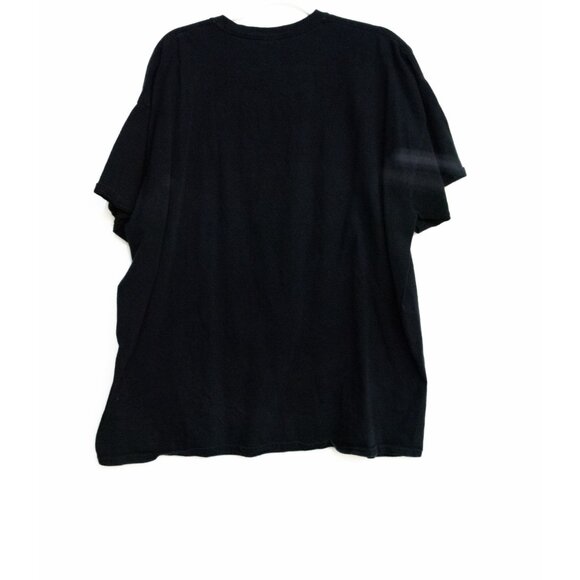 Faulkner Volleyball Black T-Shirt 2X-Large Crew Neck Cotton Short Sleeve Unisex - Picture 5 of 8